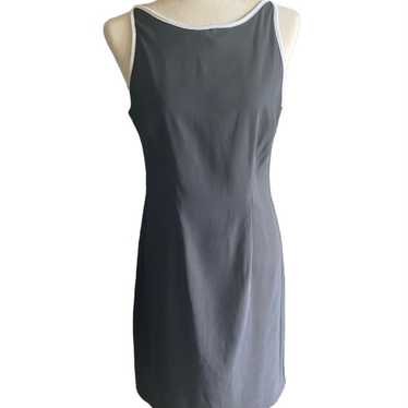 VINTAGE-CDC WEAR-BLACK SLEEVELESS DRESS-SIZE 6 Bea