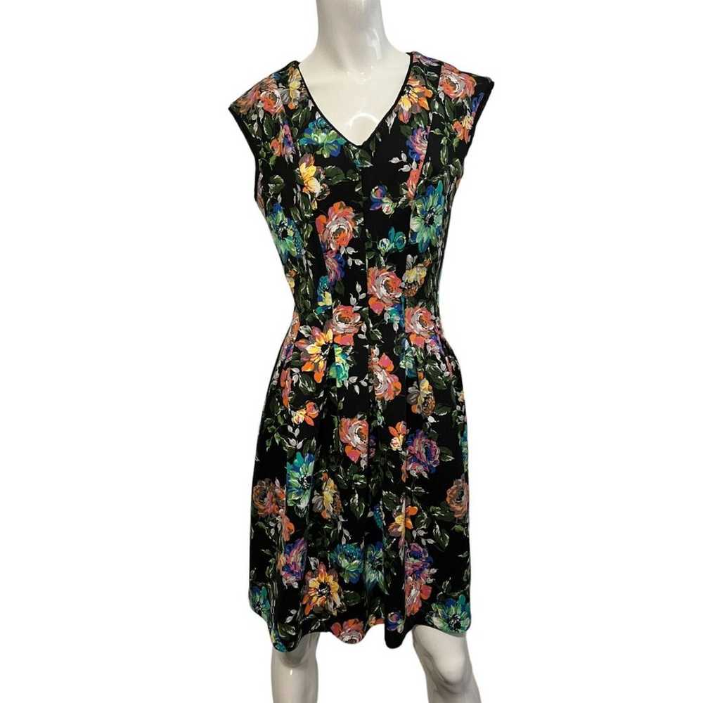 Gabby Skye Womens Dress Floral & Black Fit & Flar… - image 10