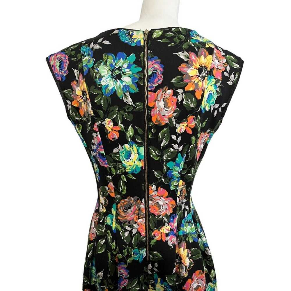 Gabby Skye Womens Dress Floral & Black Fit & Flar… - image 5