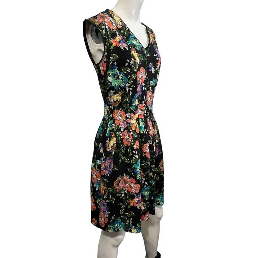 Gabby Skye Womens Dress Floral & Black Fit & Flar… - image 8