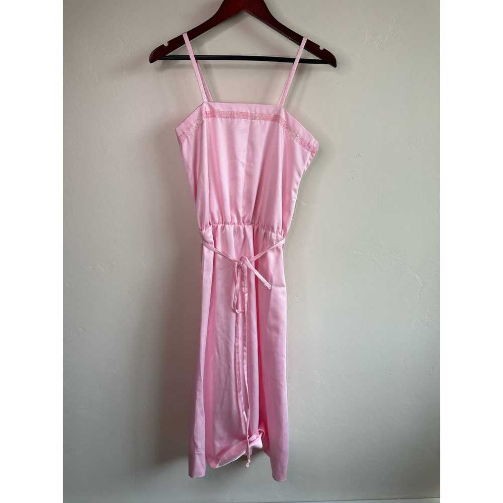 Vintage Handmade Barbie Pink Two Piece Dress with… - image 4