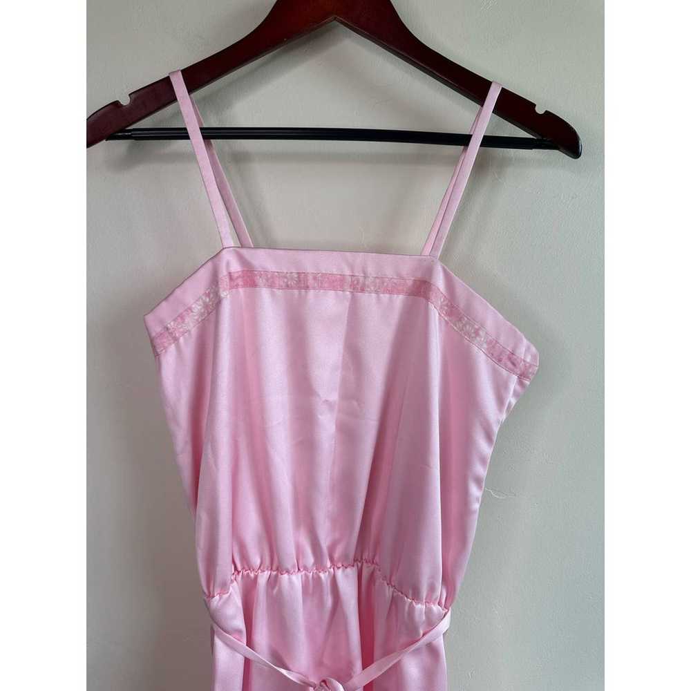 Vintage Handmade Barbie Pink Two Piece Dress with… - image 5