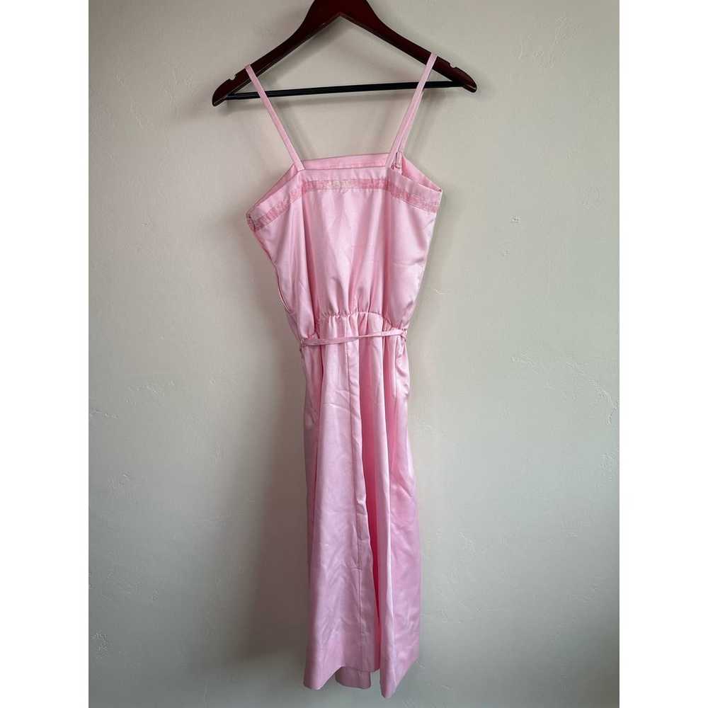 Vintage Handmade Barbie Pink Two Piece Dress with… - image 8