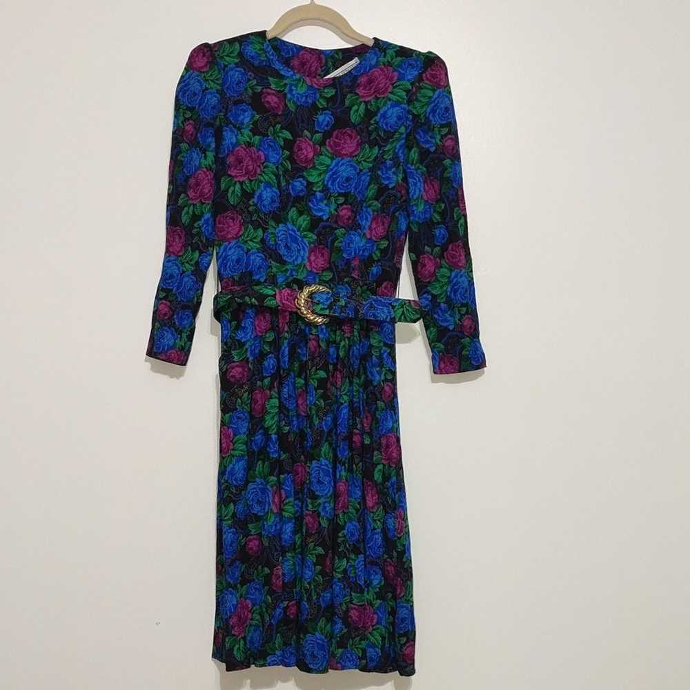 Vintage Jessica Howard Floral Long Dress - image 3