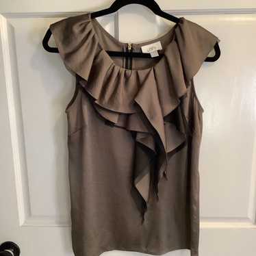 Loft Women's Loft Gray Blouse Size S