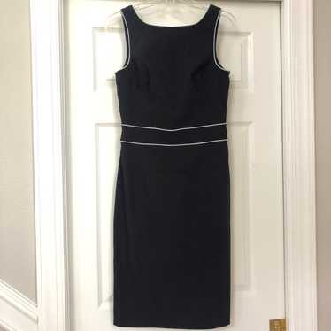 Express Stretch Navy Sheath Dress