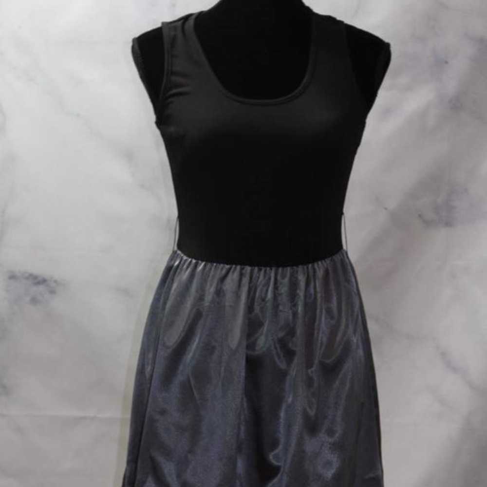 BCX Dress Black & Grey Sheath Dress (S) - image 3