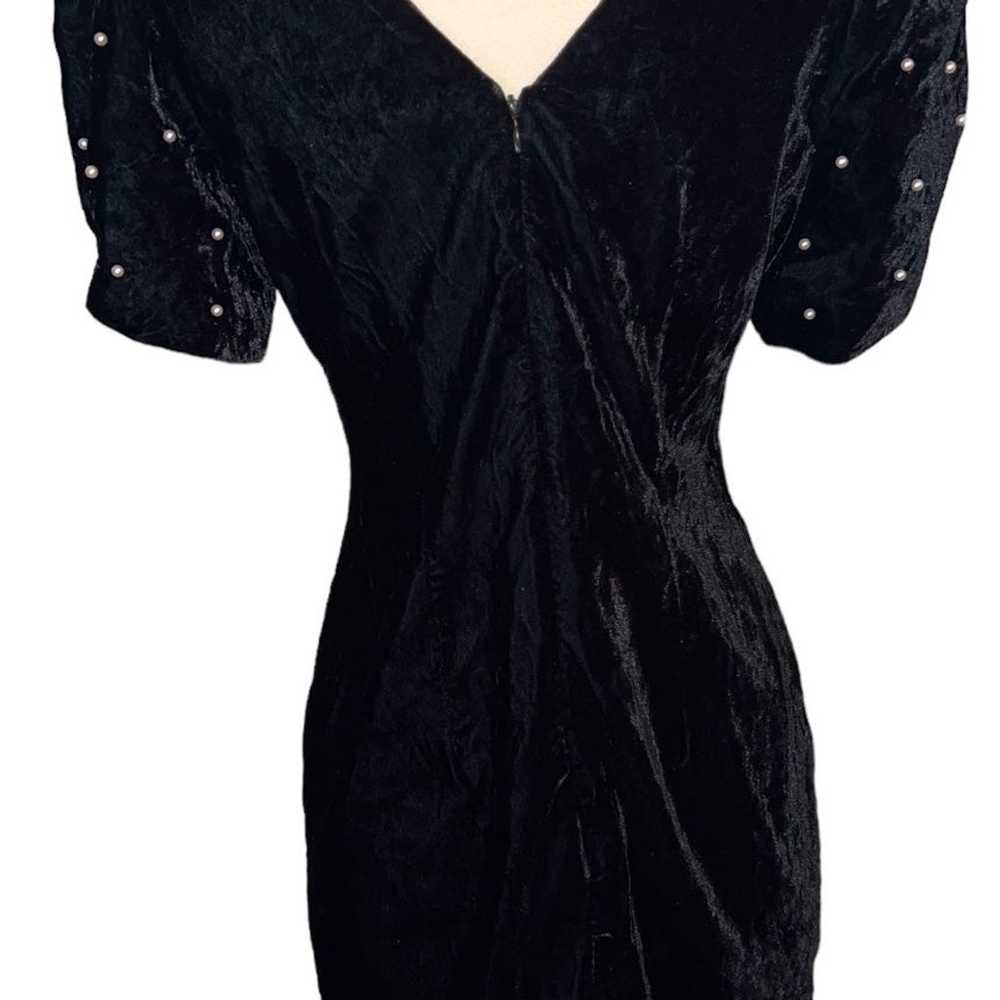 Vintage Velvet Dress - image 2