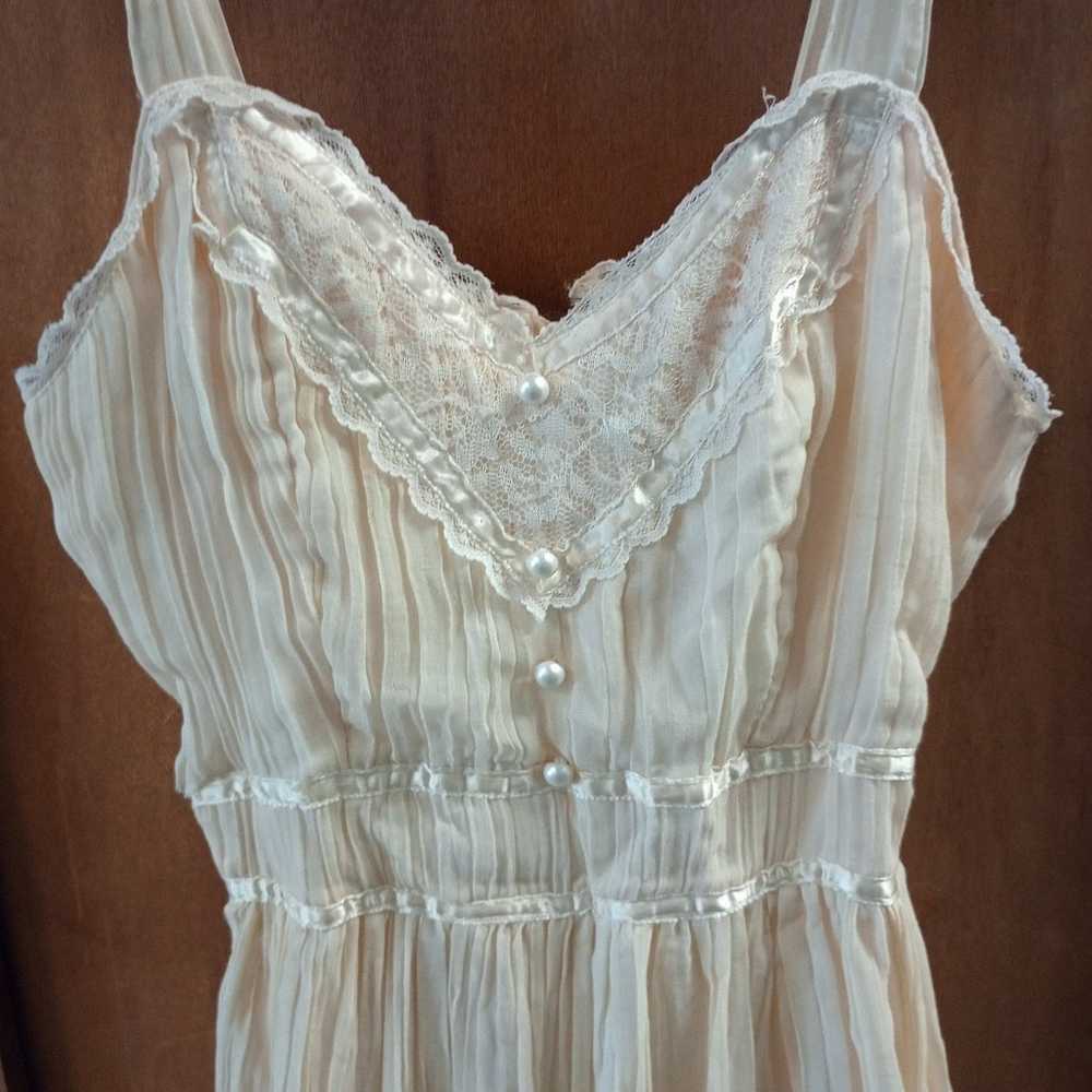 Vintage 1970's Gunne Sax prairie dress size 5/6 c… - image 2