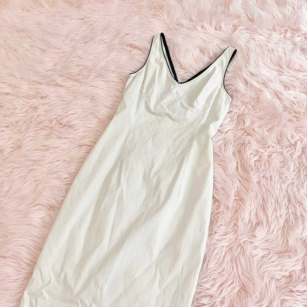 90s off white white dress - image 3