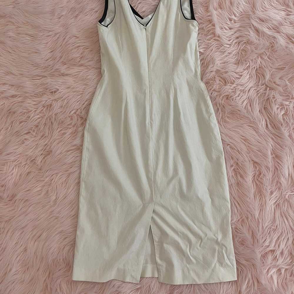 90s off white white dress - image 4