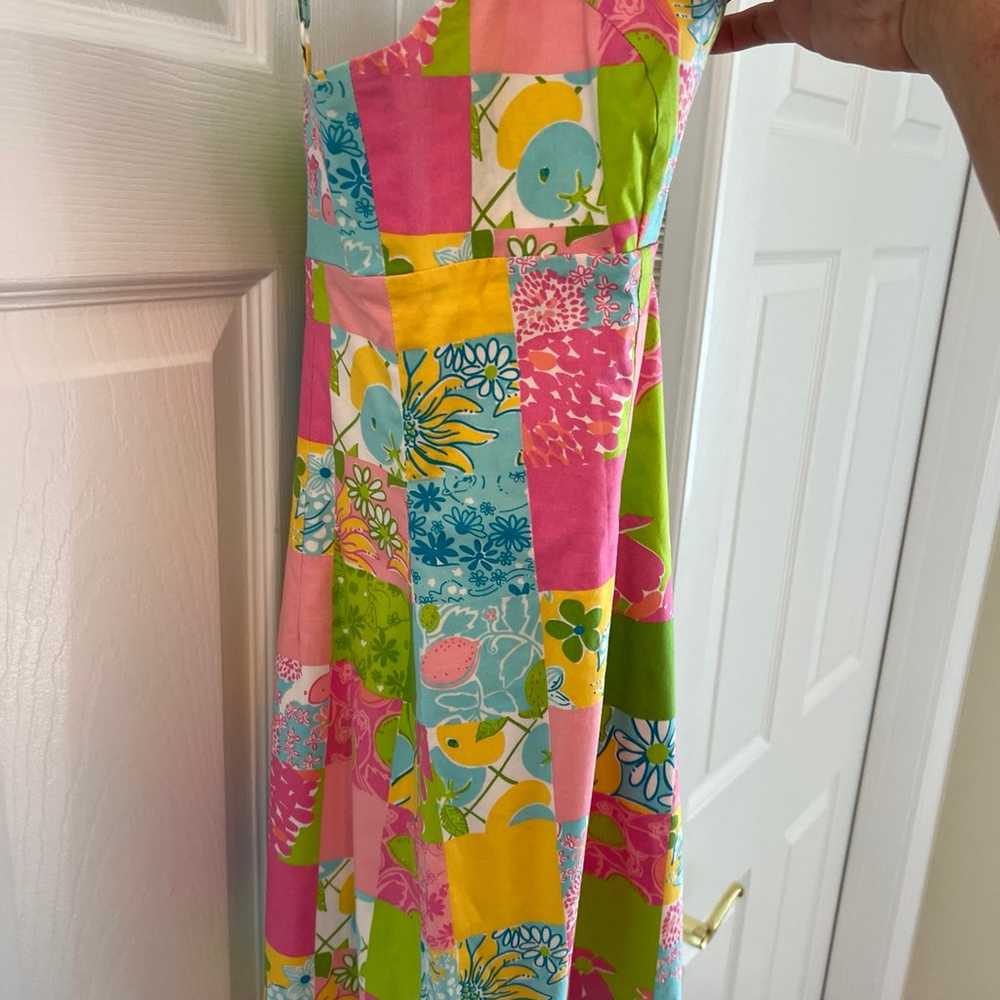 Lilly Pulitzer Patchwork Dress - image 10