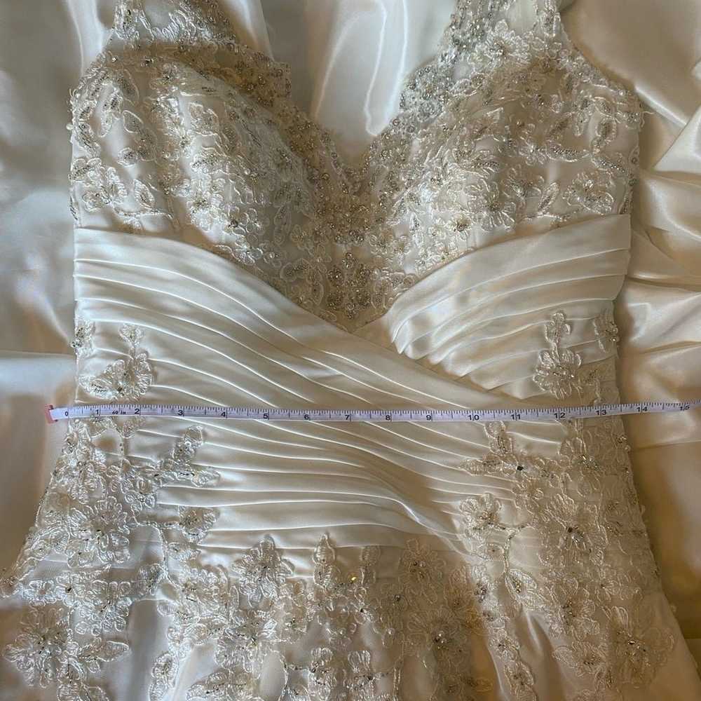 Mon Cheri Vintage Wedding Dress Sz 8 - image 10