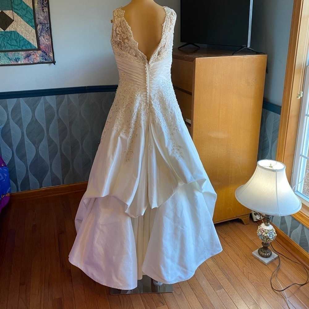 Mon Cheri Vintage Wedding Dress Sz 8 - image 6