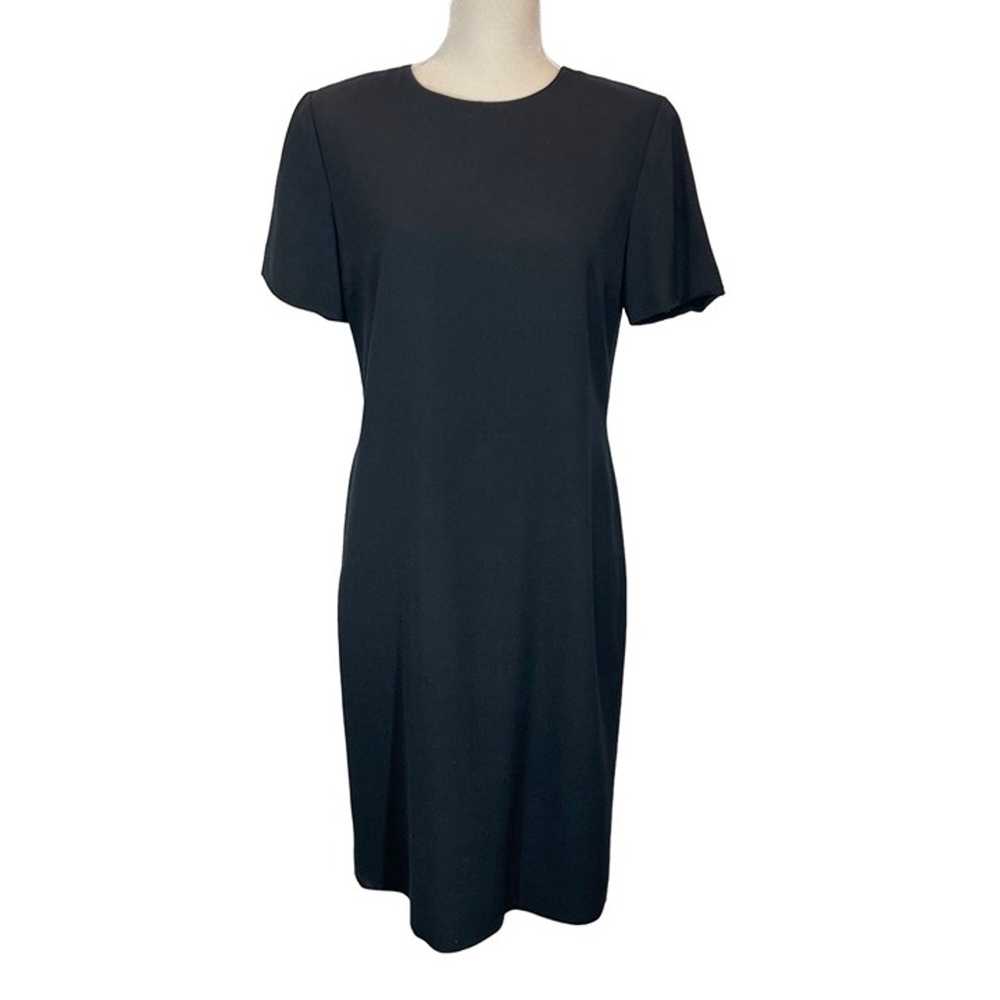 Talbots Vintage Black 100% wool career dress Size… - image 1