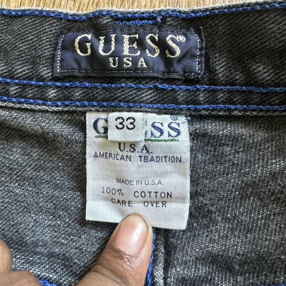 Guess × Jnco × Vintage Vintage 90s Guess Out Bagg… - image 4