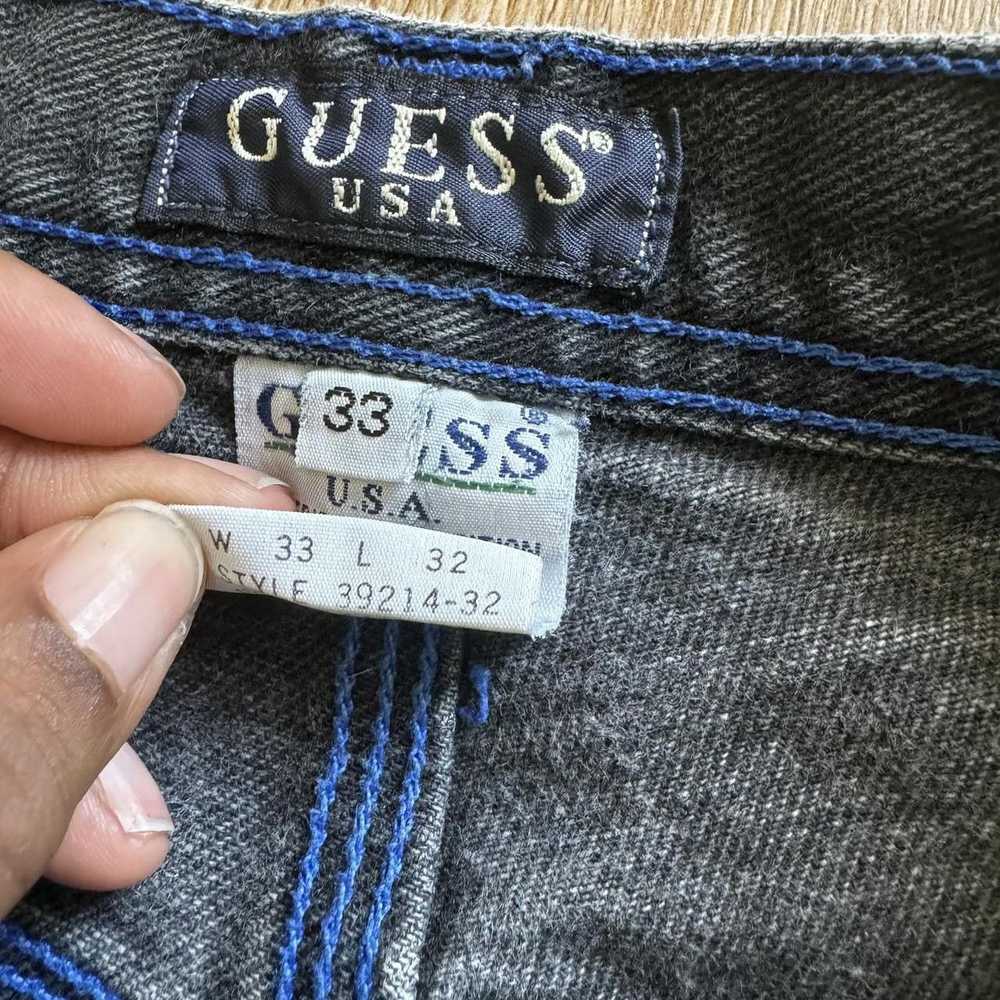 Guess × Jnco × Vintage Vintage 90s Guess Out Bagg… - image 5