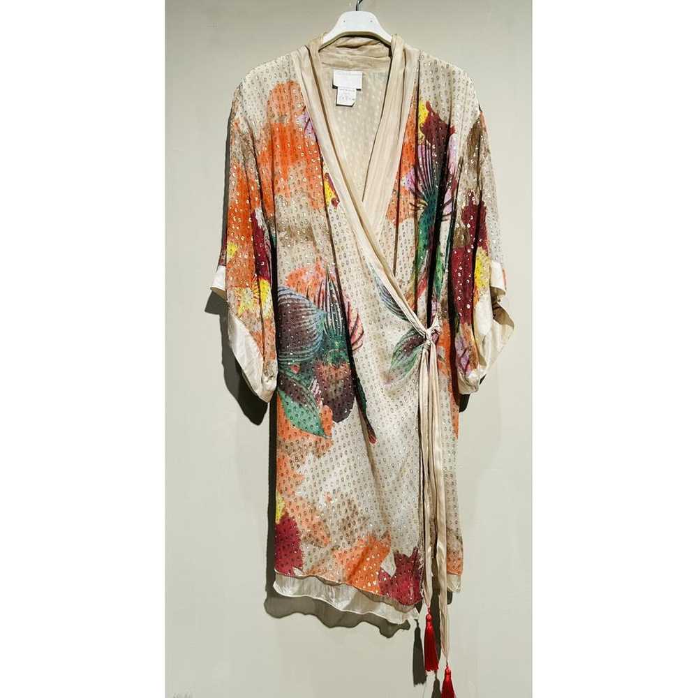 Class Cavalli Silk mid-length dress - image 3