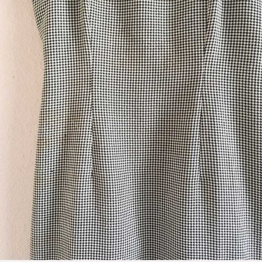 Vintage 90s Houndstooth Dress - image 6