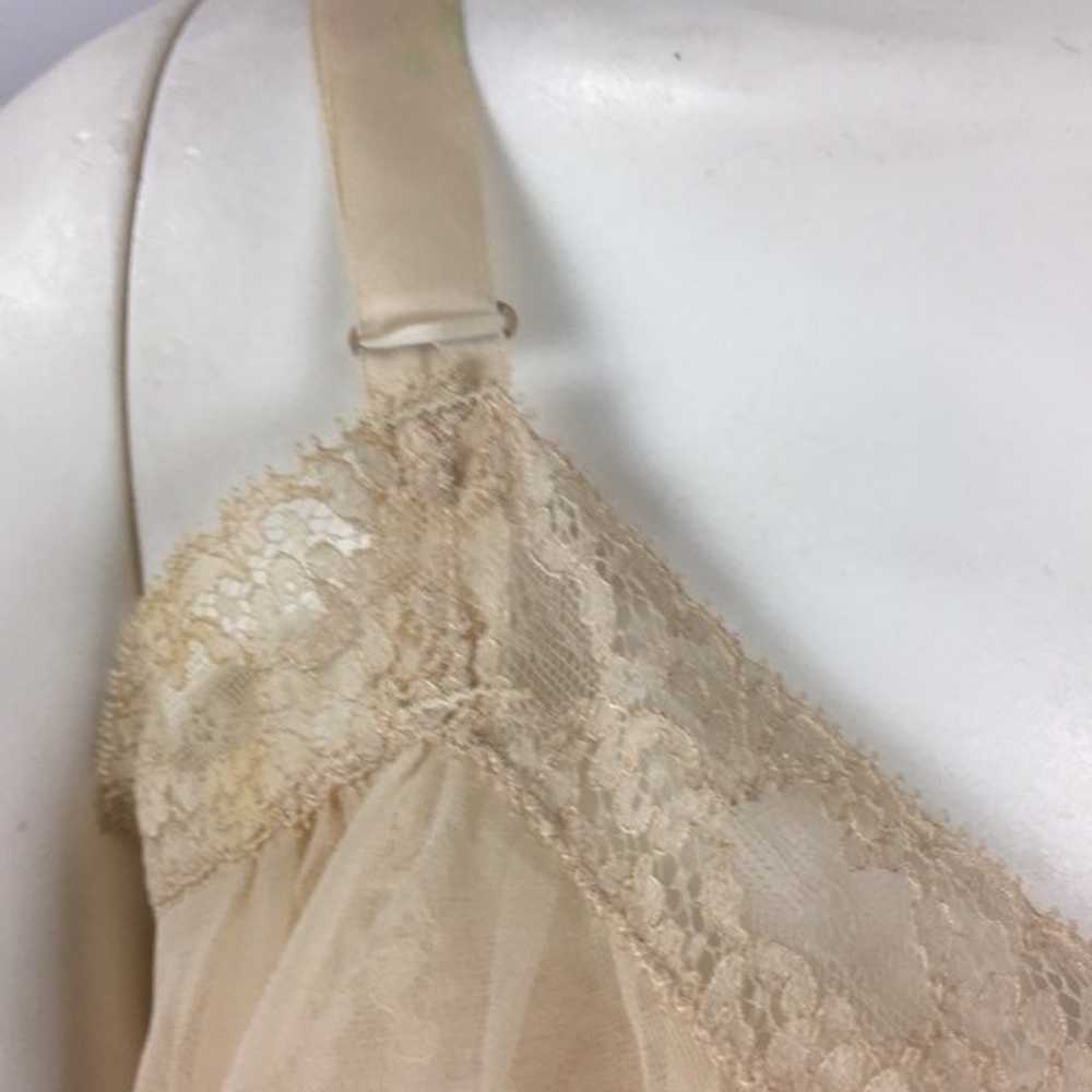 VINTAGE Slip Dress Cream Size 34 - image 5