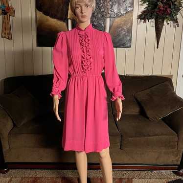 Vintage (1970’s) Herman Marcus Dallas~ Size 6 Pink