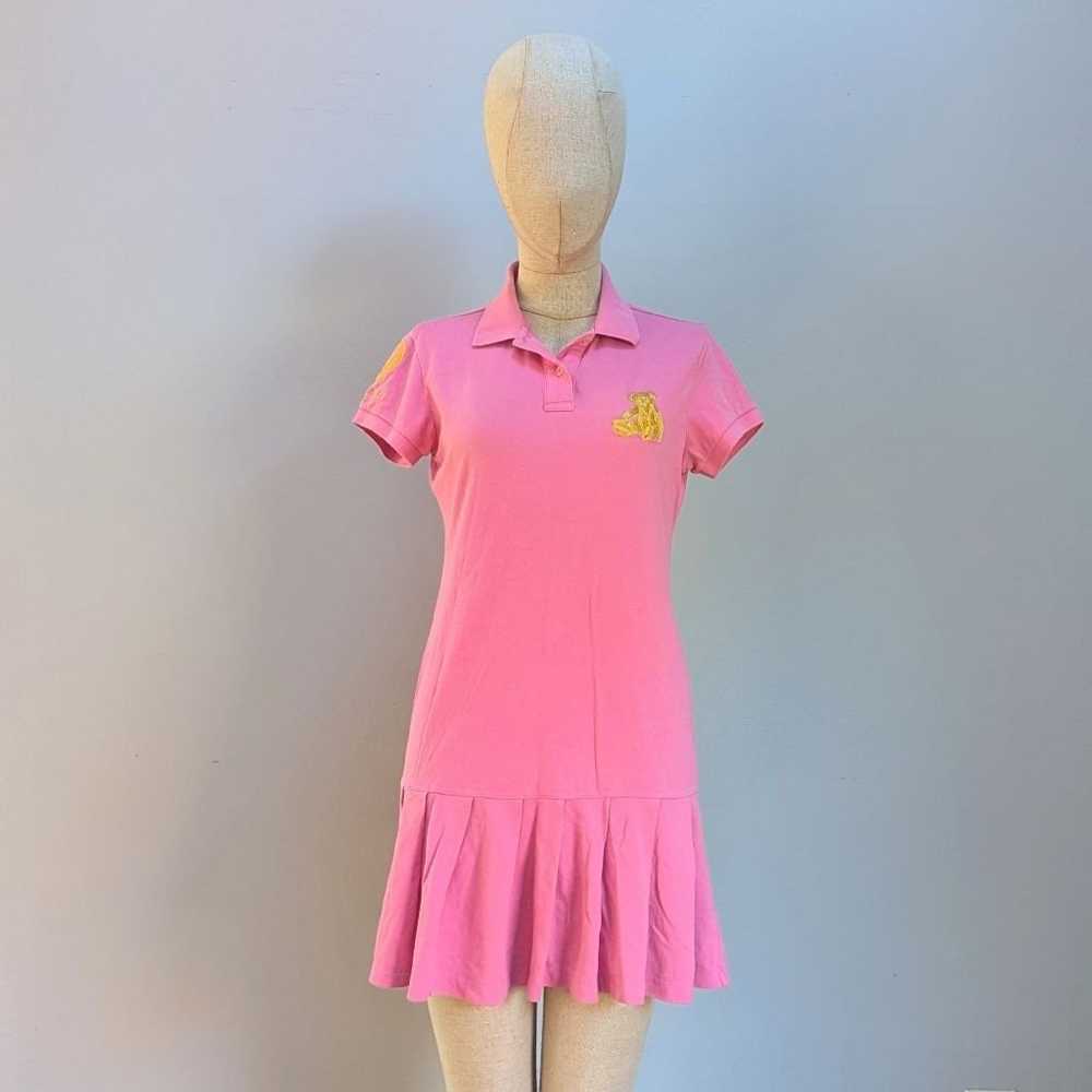 Teenie Weenie Tennis Pink Polo Dress - Small - image 1