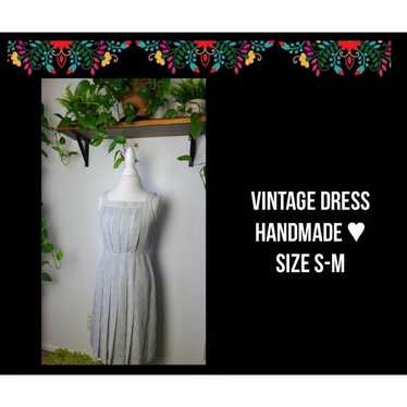 Vintage Polkadot Dress - image 1