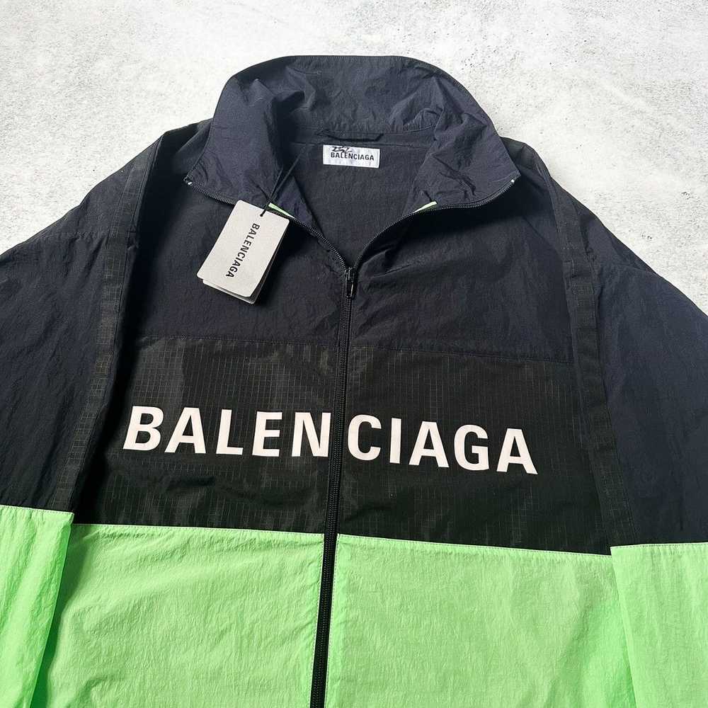 Balenciaga FW18 ColorBlock Windbreaker - image 5