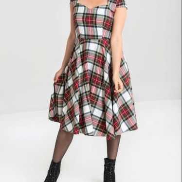 Hell Bunny Vixen Plaid Dress - image 1