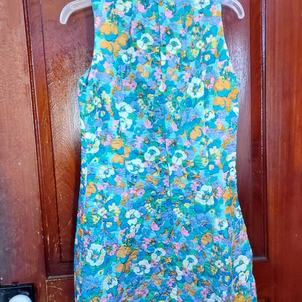 Vintage hand made floral dress - image 2