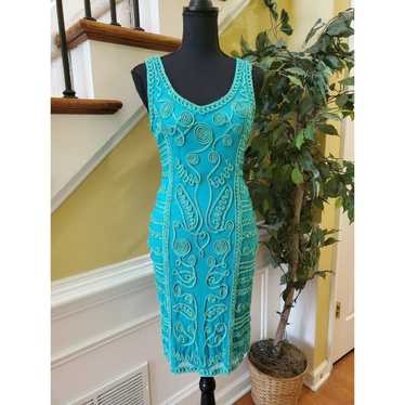 Vintage T & W Designs embroidered dress - image 1