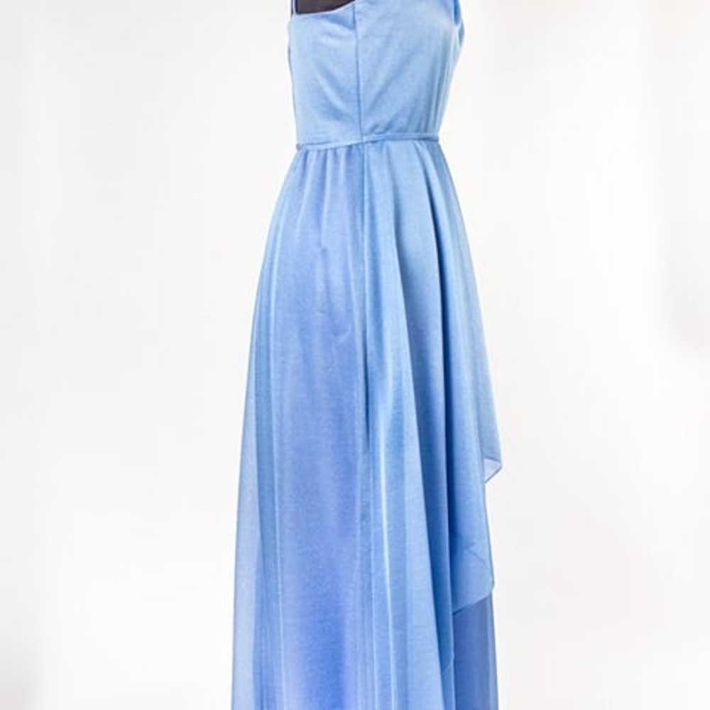 Gorgeous Powder Blue Vintage Party Dress, Small - image 4