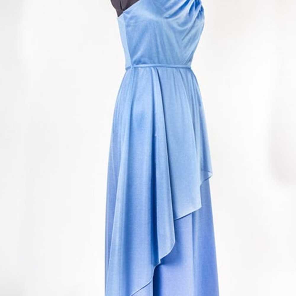 Gorgeous Powder Blue Vintage Party Dress, Small - image 5