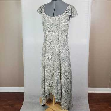 Vtg Belle Badgley Mischka hi-lo dress 4