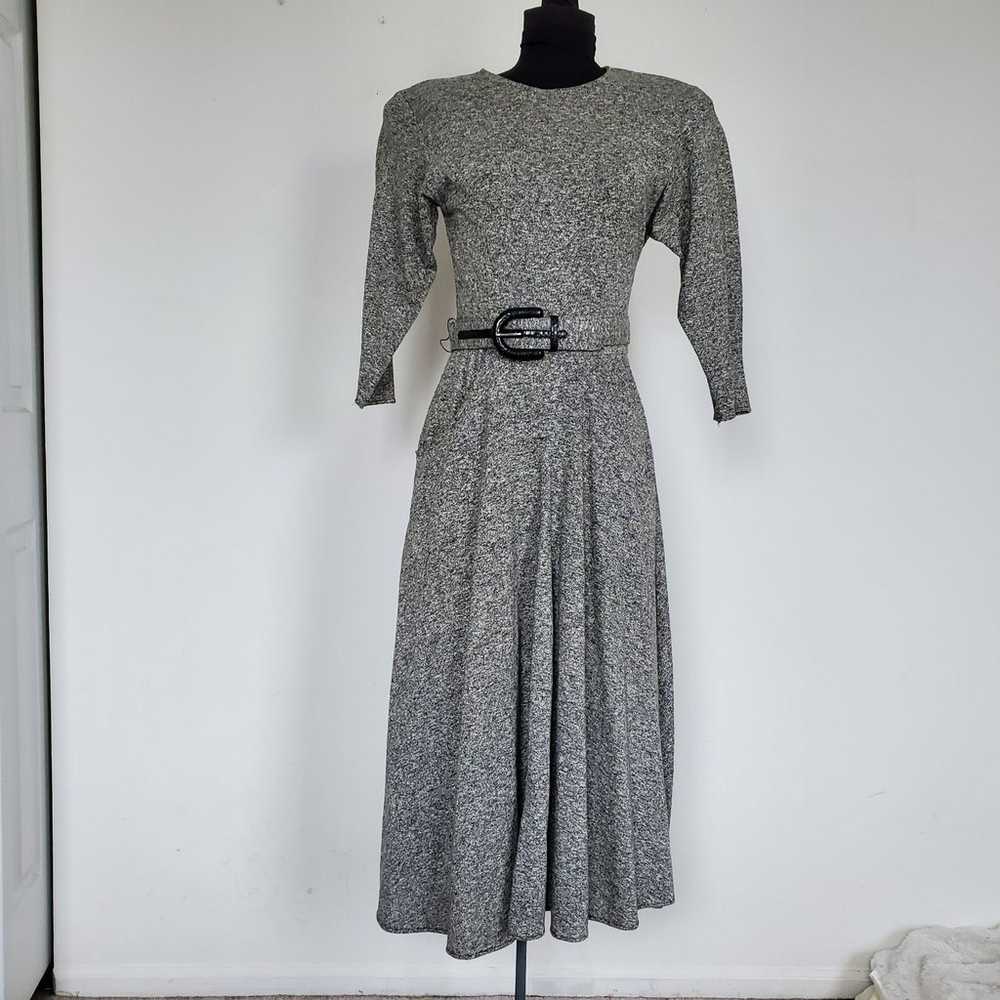 Vintage Union Label Button Back Dress 6 - image 1