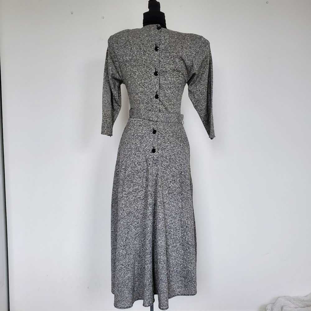 Vintage Union Label Button Back Dress 6 - image 2