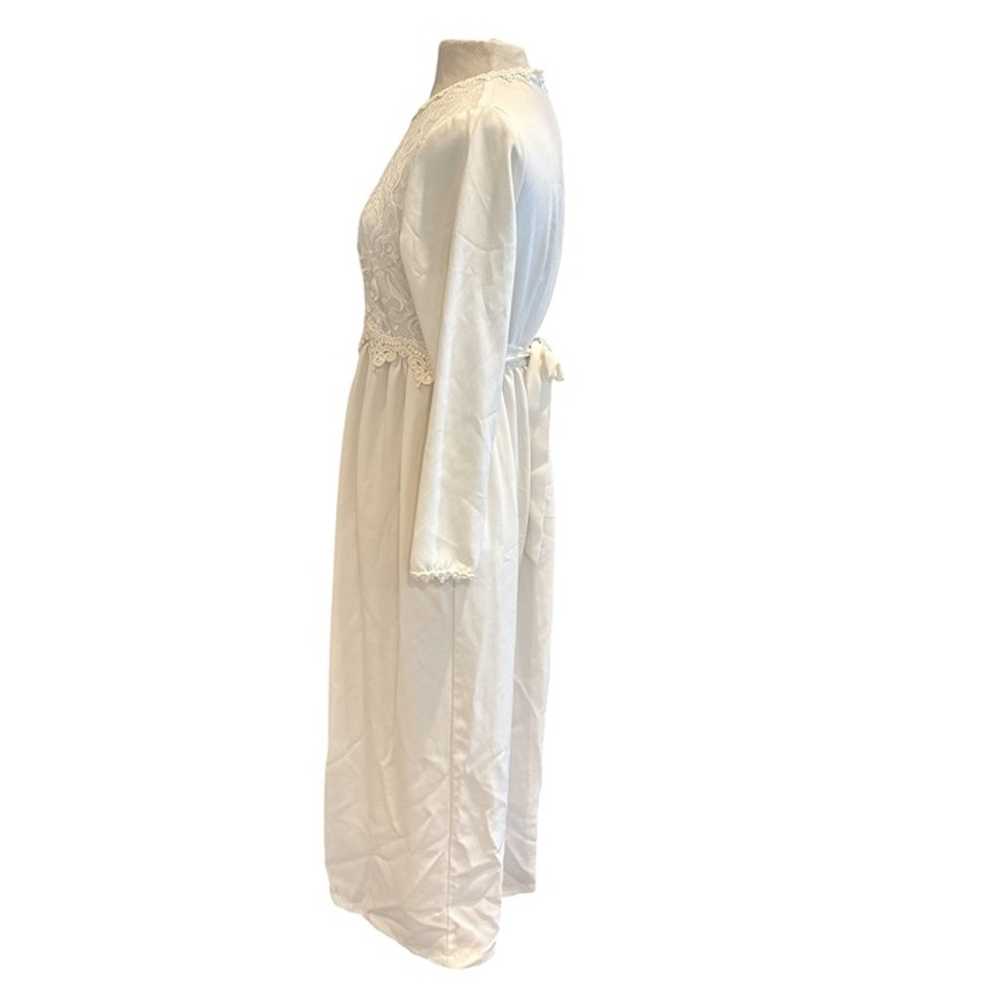 Vintage California Dynasty Ivory Lace Dress - image 4