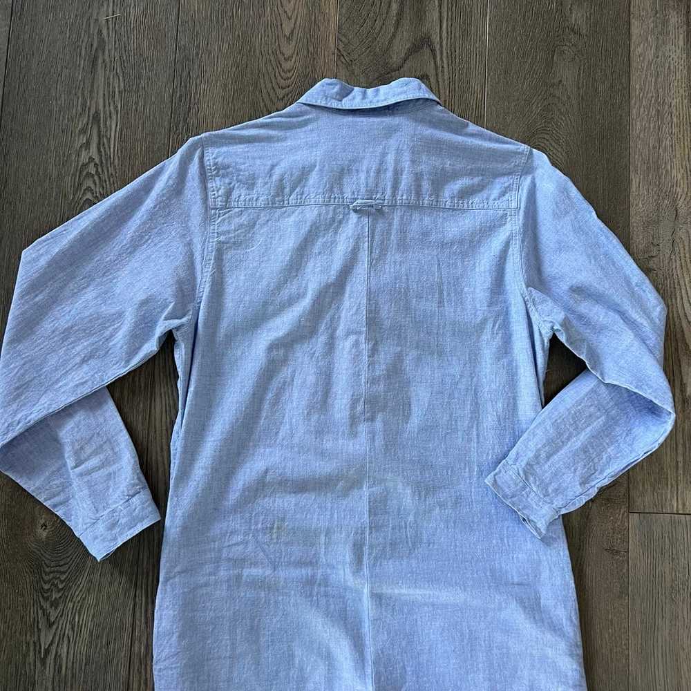 IZOD Vintage 80’s Women’s Chambray Cotton Coveral… - image 5