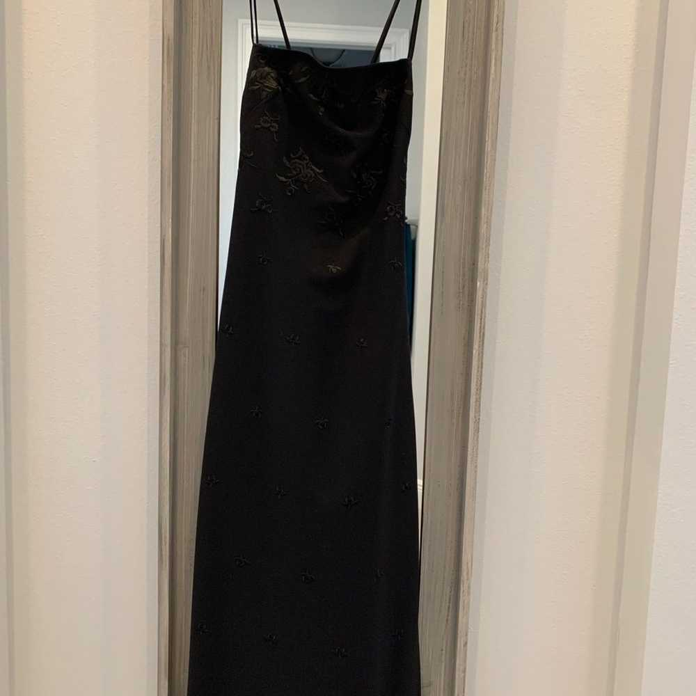 Vintage Black formal dress size 4 - image 2