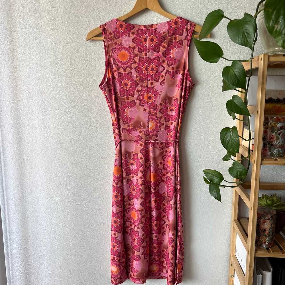 Vintage 90s Pink Floral Dress - image 8