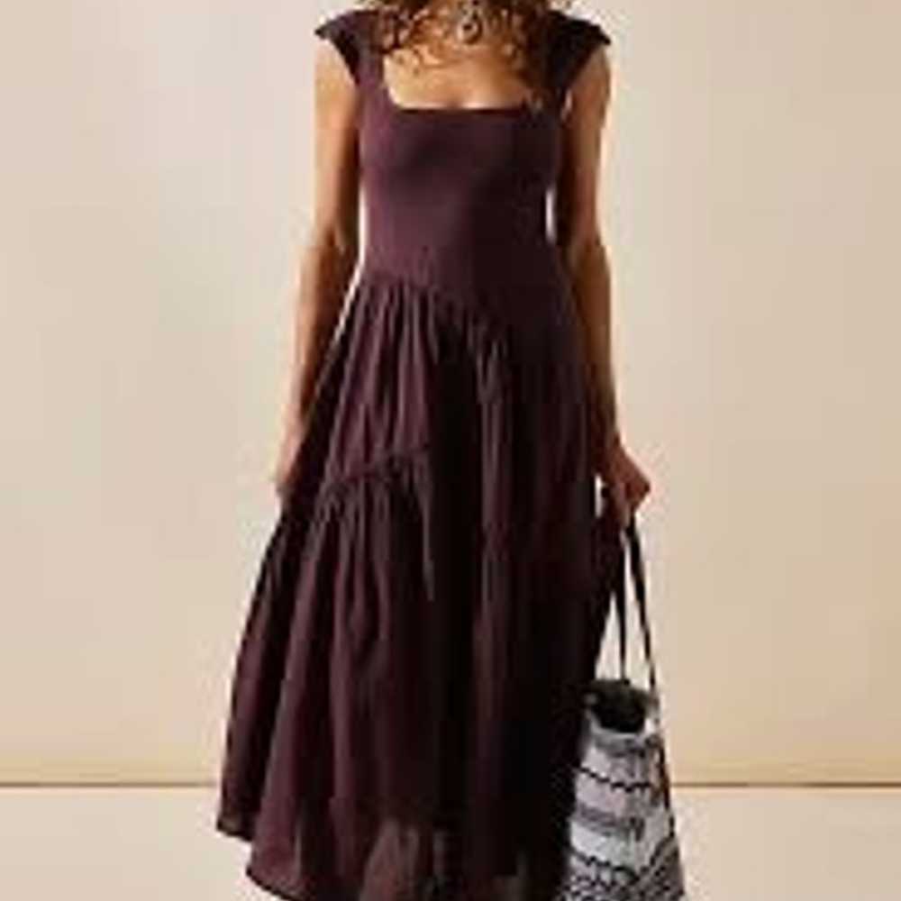 Free People Traveler Midi Dress Size Small - image 1