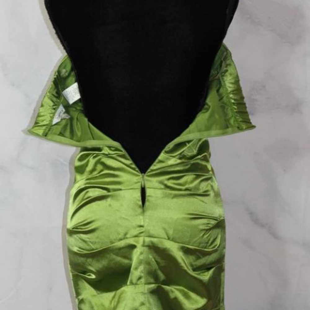 Speechless Green Strapless Dress (S) - image 4