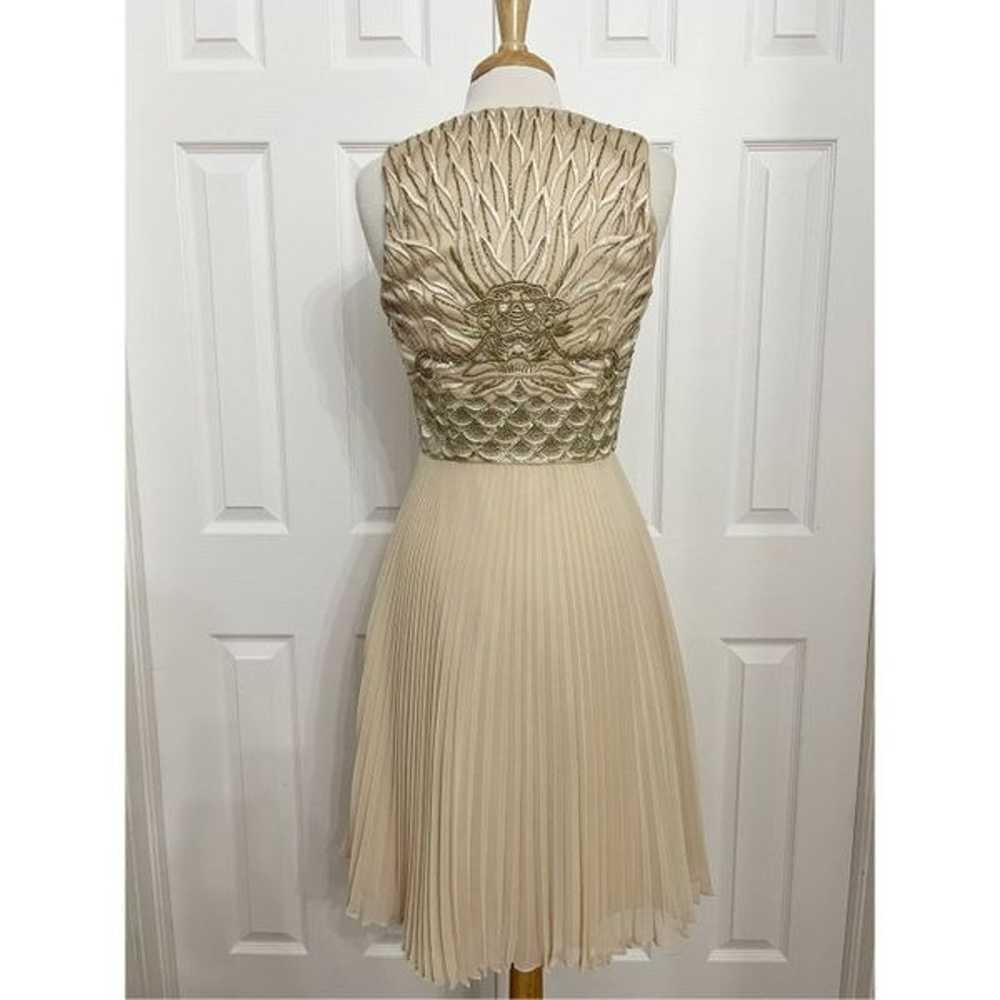 Vintage Sue Wong Nocturne Beige Embellished Beads… - image 5