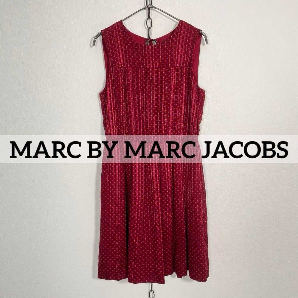 00s MARC BY MARC JACOBS Pleated Silk Dress Silk - image 1