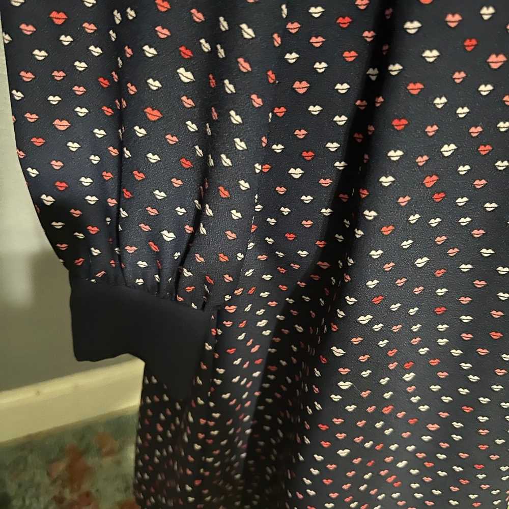 Kate spade lips dress   Euc  size 6 - image 3