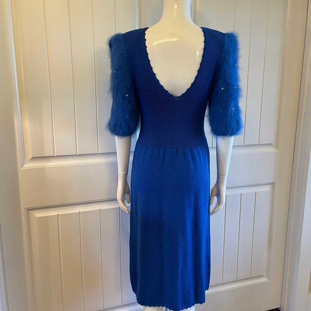 Vintage 80s acappella Knit Dress - image 4