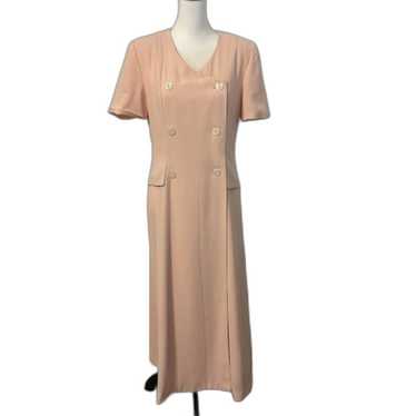 Talbots Midi Button Vintage Dress Womens 6 50s Ins