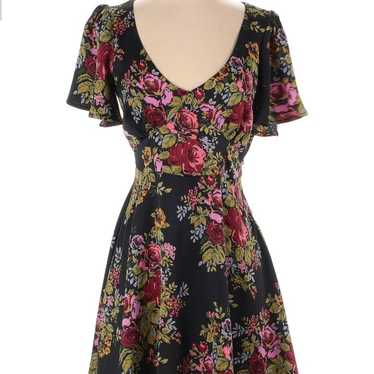 LIKELY Avenue Floral Print Mini Dress 6 Revolve