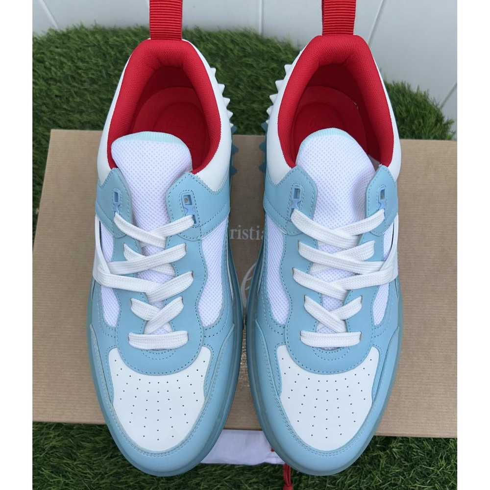 Christian Louboutin Leather low trainers - image 2