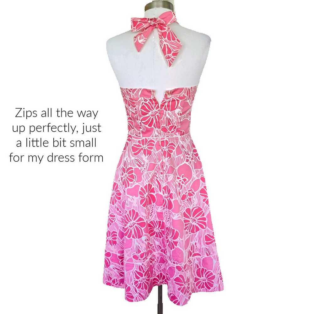 Lilly Pulitzer Mallory Retro Halter Dress 4 Shell… - image 4